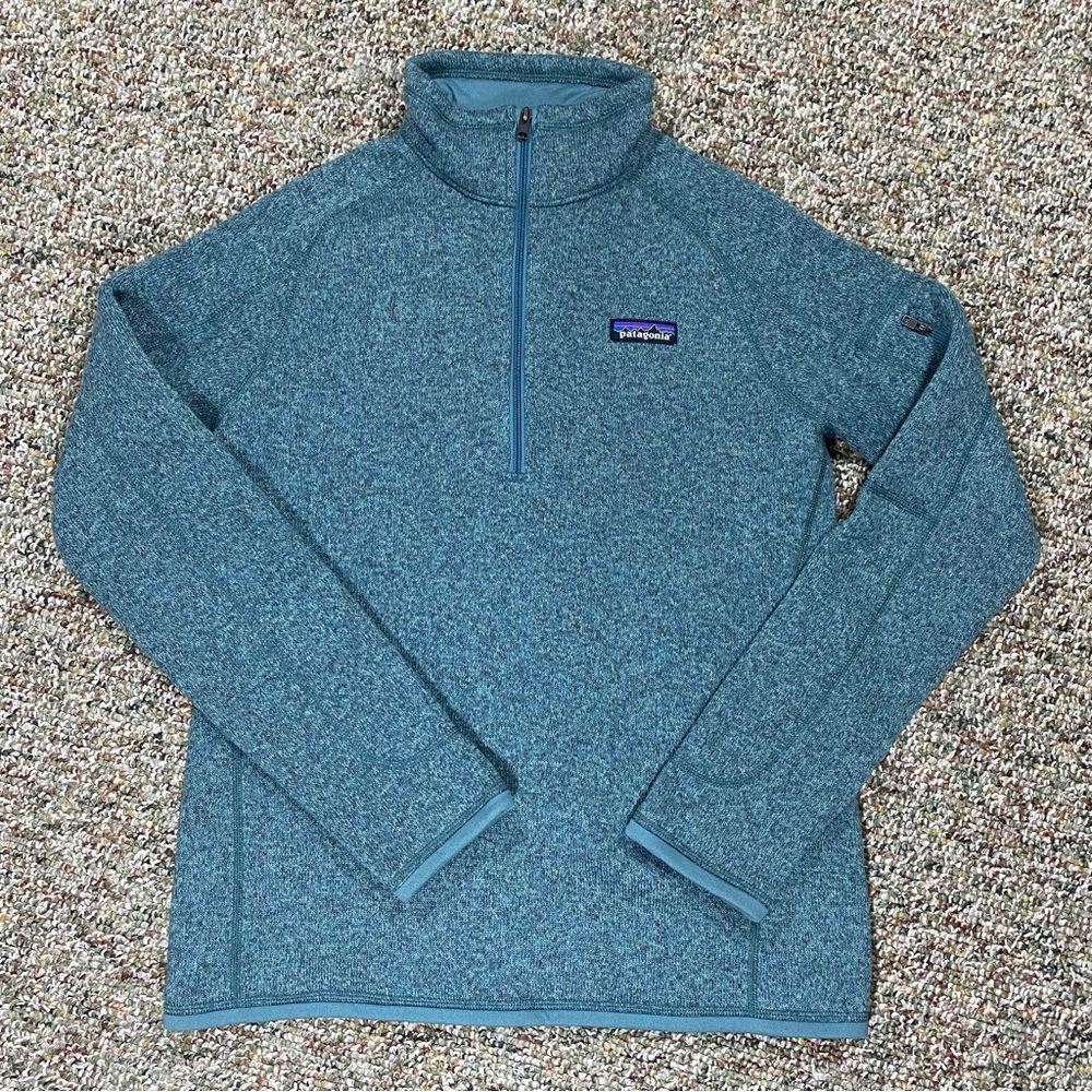 Patagonia Women's Better Sweater 1/4 -zip NWOT